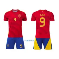 在飛比找蝦皮購物優惠-原創新品 24-25親子款 GAVI足球衣 童裝9號 西班牙