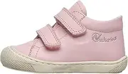 [Naturino] Cocoon VL-First Steps Leather Shoe, Pink, 3 US