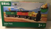 BRIO WORLD Safari Train [3 Cars] 33722 New in box