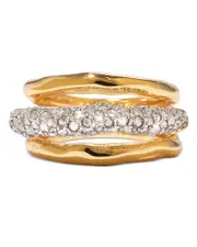 Alexis Bittar Solanales Orbiting Ring in 14K Gold Plated 8