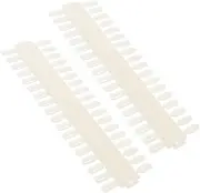 Generic Nail Polish Board 2PCS Byken Nail Sample Stand Nail Gel Polish Display Stick Nail Art Tips Board Nail Art Practice