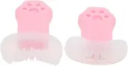 Beaupretty 1 Pair DIY Lower Eyelash Reusable Stamp Tool Cat Shaped Design for Easy Application for Beginners Lash Extensions Create Natural Curled Lashes Effortlessly