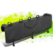 61" WaterProof Vinyl Truck Bed Tailgate Pad Protector With 5 Bike Rack Straps