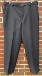 NWT DOCKERS MEN'S PANTS PREMIUM ALL OCCASION FLAT FRONT BLACK 36 x 29