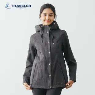 【TRAVELER 旅行者】女款GORE-TEX單件式防水外套_232TR107(GORE TEX/防水外套)