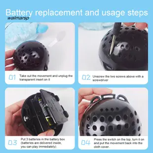 [WMP] 電動卡通動物設計振動聲樂寵物磨牙清潔器咀嚼玩具