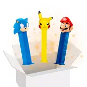 PEZ Candy Dispenser Retro Gaming Collection Gift Box Set Bundle