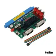 Upgraded SuperGun 12V CBOX Arcade Retro Game Converter JAMMA w/EUR SCART/RGBS