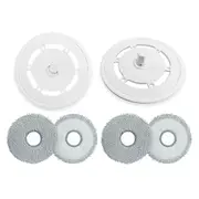 For T20 OMNI/T20 Pro Robot Mop Brackets Vacuum Mopping Plate Mop Cloth Mount Holder Replace Spare Parts White Gray