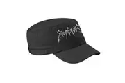 Emperor Unisex Adult Logo Army Cap (Black/White) (One Size)