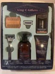 King C Gillette Beard Care Kit Mens Shave Grooming
