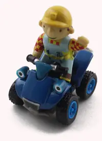 在飛比找露天拍賣優惠-LPL貿Bob巴布工程師兒童玩具車卡通工程車運輸車吊車合金性
