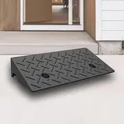 MAEEHDNKM Rubber Ramps Heavy Duty Driveway Ramps, Portable Wheelchair Curb Ramps, Threshold Ramp Indoor Outdoor Kerb Ramp Loading Ramp for Garage Sidewalk(50x25x9cm)