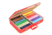 Faber-Castell 300 Classic Coloured Pencils + Sharpeners 15 Colours Tin Case Set