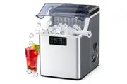 YOPOWER 20KG Ice Cube Maker Silver