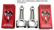 2 .030" UNDERSIZED CONNECTING RODS FIT ONAN P216, B43 B43G BF PART # 114-0394-30