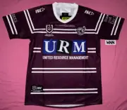 Manly SEA EAGLES NRL Jersey 2019 Home and Away *Medium* QLD Seller