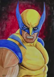 Wolverine Art - original painting