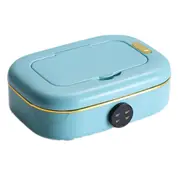 Portable Electric Heating Lunch Box Stainless Steel Food Container With Dinnerware Bento Box For Kids School Food Box