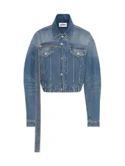 [Jean Paul Gaultier] Jean Paul Gaultier-Giacca Di Jeans Oversize-Donna S
