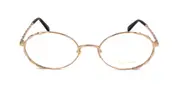 Elie Saab ES 072 J5G Men's Glasses Gold Size 54 - Private Health Rebate - Blue Light Block Available