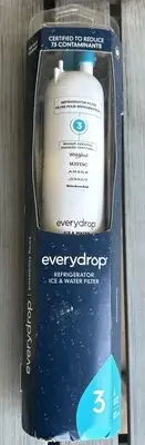 ΕveryDrop Ice and Water Refrigerator Filter 3 One-Pack ΕDR3RXD1 New Sealed
