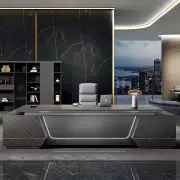 MARVERIK Premium Quality Executive Desk 2400MM Left and Right Return