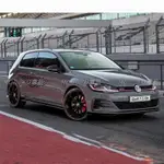 適用於福斯 VW 高爾夫GOLF7.5  GTI TCR 款小包圍前鏟後下巴尾翼改裝配件