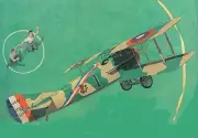 Model Airplane Plans (UC): SPAD 1/12 Scale 26½" Biplane for .14-.29 (Musciano)