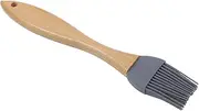 BESPORTBLE Silicone Oil Brush BBQ Grill Tool Food Grade Silicone Easy Cleaning Wooden Handle BBQ Brush