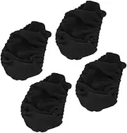 HOMSFOU 4pcs Elastic Armrest Covers Thickened Office Chair Armrest Protectors Washable Stretchable Arm Rest Covers for Desk Chairs Easy Installation and Maintenance
