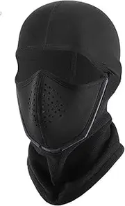 [Generic] Motorcycle Face Scarf Neck Warmer Motorcycle Keep Mask Magnetic Thermal Mask Winter Windproof Warm Cap Outdoor Sports Skiing Hiking Breathable Cycling Headgear