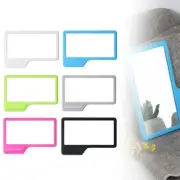 Self Grips Mirror Silicone Mirror Handheld Household Portable Washroom