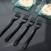 Fineline Settings 6500-BK 4-Inch Black Plastic Tiny Tines/Forks, 960/CS