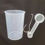 For Bread Maker 300ml Measuring Cup+Teaspoon/Tablespoon Dual-use Spoon Tool Set