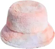 [Yannaky] Weave Visor Hat,Women's Hat Winter Knitted Plush Warm Non Positioning Tie Dyed Hat for Women Wide Brim Straw Hat Big Floppy Foldable Roll up Cap Beach Sun Hat UPF 50+ (Color : F, Size : One Size)