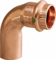 Viega 77057 1" x 1" ProPress Copper 90° Street Elbow, Press Connection