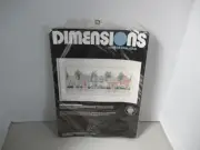 Dimensions Victorian Houses Counted Cross Stitch V TG 1988 KIT#3650 NIP