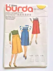 Burda Ladies' Skirts With or Without Pockets Sizes: 12+14+16 18+20+40