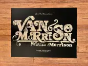 Van Morrison concert poster, 2016. Artwork by Steven Wilson