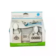 Martha Stewart Punch Around The Page Combo Geometric Frames Set New