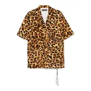 [MASTERMIND] Leopard Short Sleeve Shirt
