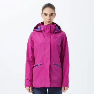 【Hilltop 山頂鳥】Adaptable GORE-TEX 2L 女款防水透氣外套 PH22XFX8 紫