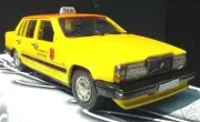 wonderful whitemetal-modelcar VOLVO 760GLE 1985 "TAXI AMSTERDAM" - 1/43