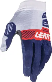 Leatt 1.5 GripR 2024 Motocross Gloves, black-white-red, Size S for Men Black White Red