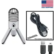 Samson Meteor Mic USB Studio Microphone USB Cable Transfer Cord Replacement