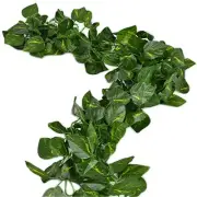 168 feet Fake Foliage Garland Leaves Decoration Artificial Greenery Ivy Vine ...