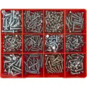 Champion CA420 Self Tapping Screw Slotted Assortment Kit