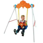 Kids Children Outdoor/ Yard / Indoor Toddler Swing Set with Large Metal Shelf