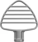 KitchenAid Pastry Tilt Head Stand Mixer Beater Attachment, Silver
